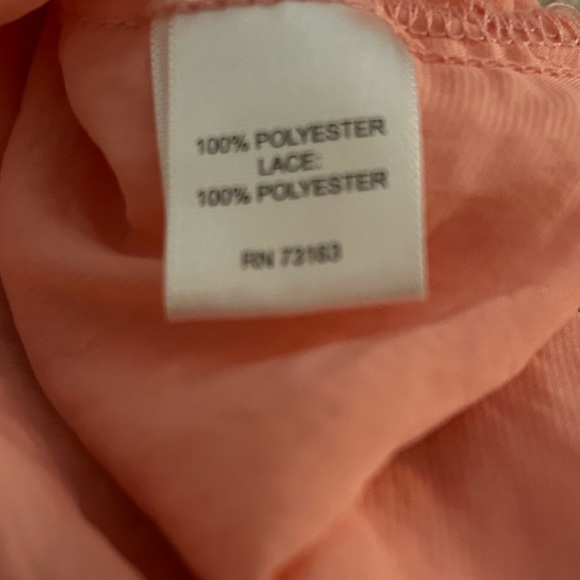 Melissa Paige Pink White Lace Cami XL Camisole Tank Fairy Cottagecore - Picture 5 of 5